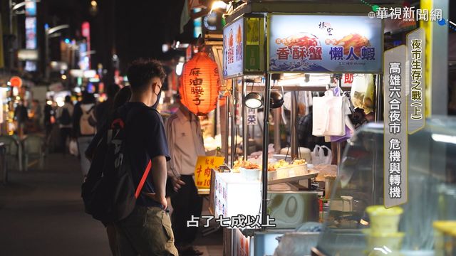 假日人潮只剩1萬 高雄六合夜市生存戰