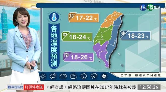 中部以北降雨增 高山有望飄雪