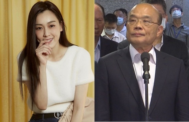 范瑋琪聖誕懺悔譙「狗官」 蘇貞昌：沒放心上