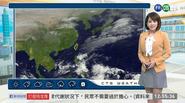 東北部局部陣雨 中南部高溫可達26至28度