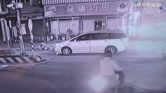 汽車疑違規撞飛騎士 同路段今年8車禍