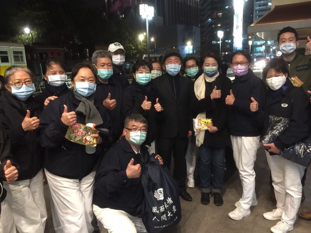 慈濟寒冬送暖! 陳時中現身關懷