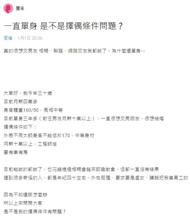 （翻攝自Dcard）