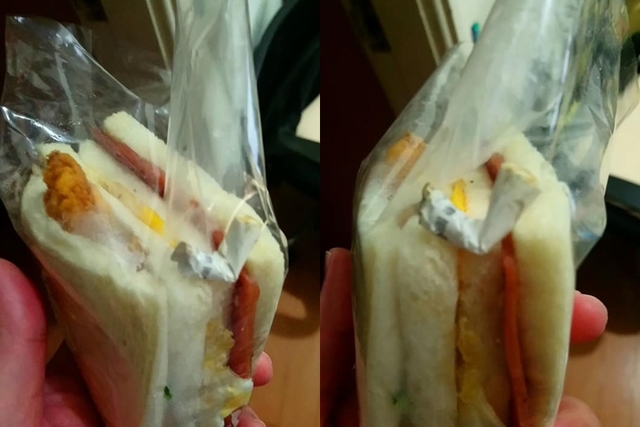 噁！用外送點早餐「被加料」 他一看怒了：菸蒂