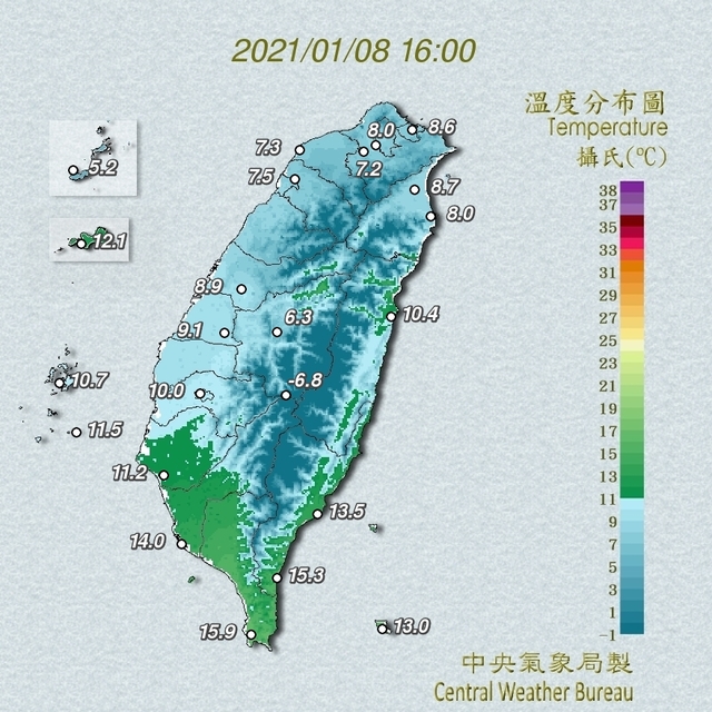 （中央氣象局提供）