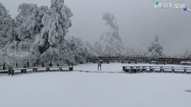 民眾上山賞雪 太平山回堵3.5公里