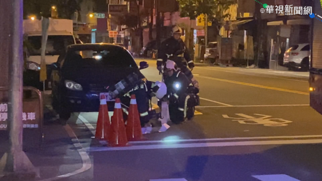 市區水溝竄瓦斯 消防局急拉封鎖線