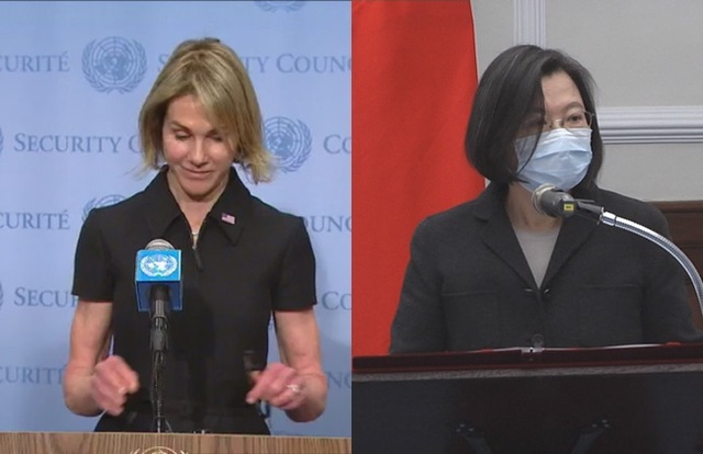 美駐聯大使視訊蔡英文：美台會並肩成為民主支柱