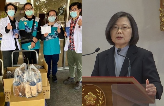 五金行停業還送飲料 蔡英文讚：像今天太陽溫暖