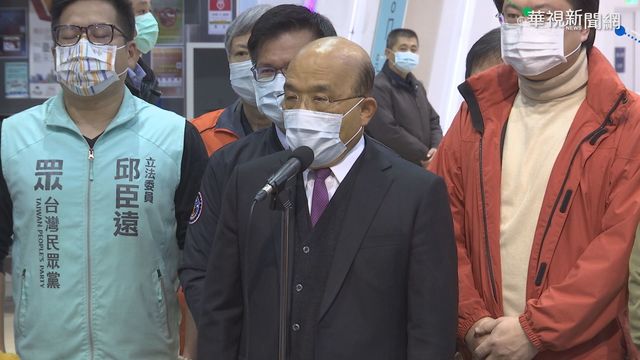 蘇揆親赴基隆港 視察重大建設進度