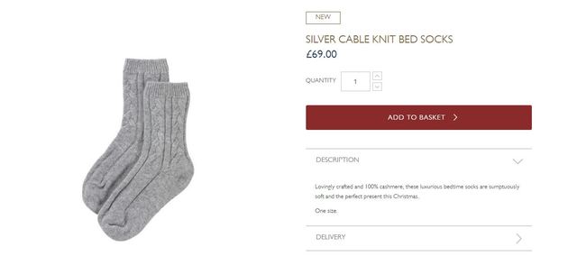 英皇室賣襪補財務漏洞 開價2千6遭酸：女王親手織的？