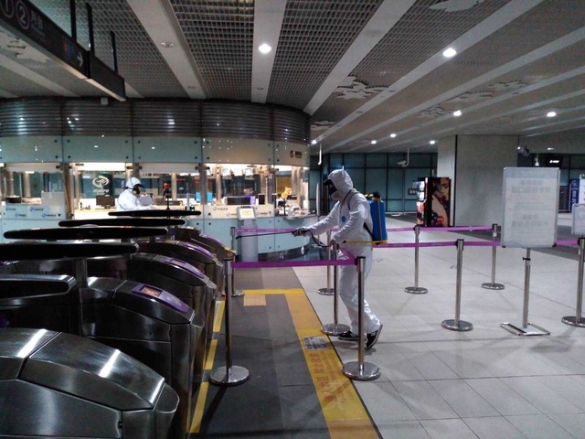 指揮中心公布染疫足跡 桃捷A7全站消毒、摩斯暫停業