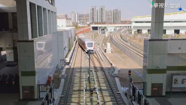 換上法國製軸心 中捷3列車軌道測試