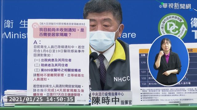 桃醫擴大匡列3大族群 無新增確診個案