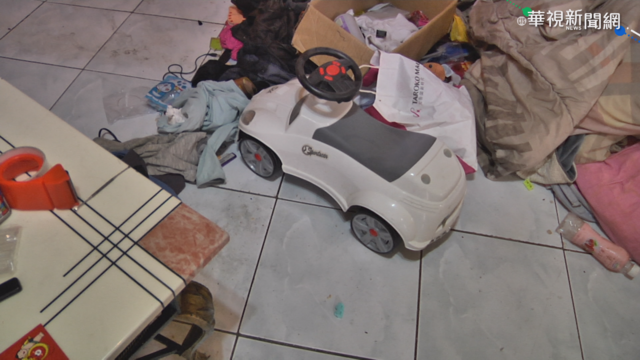 5寶爸搬家 舊租屋處滿地垃圾沒帶走