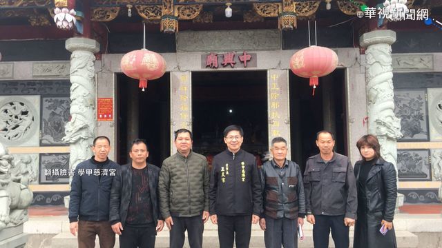 學甲慈濟宮董座赴中 沒戴口罩遭批