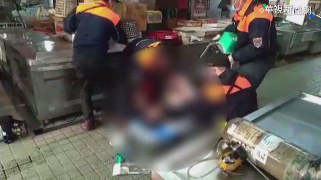 沼氣中毒工安意外 3人困汙水槽1死