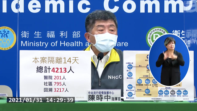 平鎮某醫院感染者足跡曝 陳時中再解釋足跡公布準則