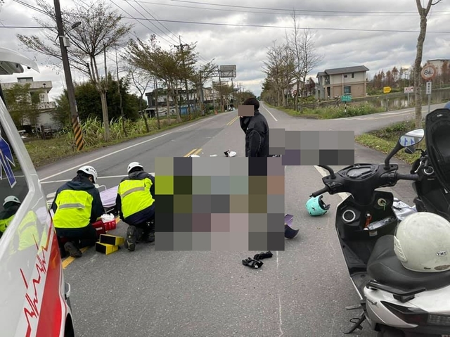 男友車禍慘死車底 遭警指責「看到大車不會閃」