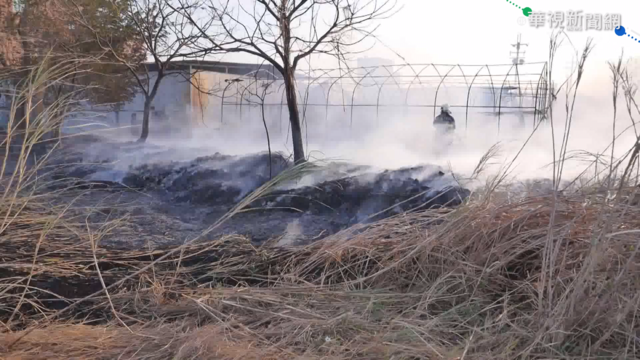 香菇園突竄火燒毀 業者損失20萬元