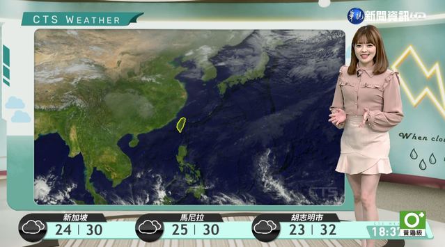 下週一前好天氣 小年夜鋒面殺到