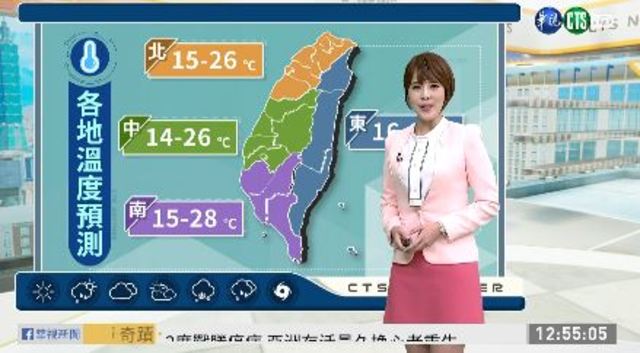 白天晴朗好天氣 早晚溫差達10度！