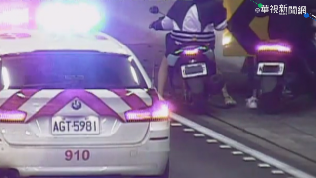 車牌｢戴口罩｣ 2少年騎機車上雪隧挨罰