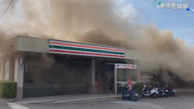 桃園大溪超商火警 幸無人員傷亡