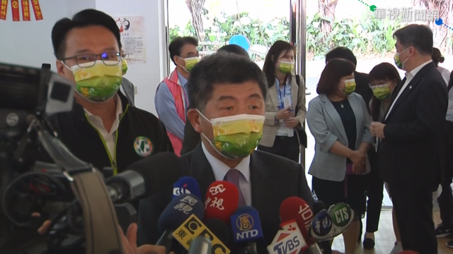 賴清德.陳時中到台中 慰勉檢疫所人員