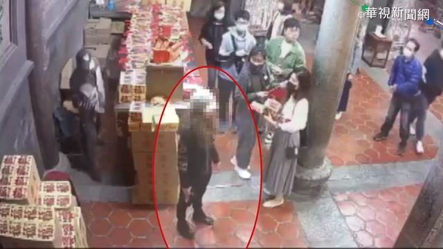踢香爐扔線香 女子大鬧鹿港天后宮