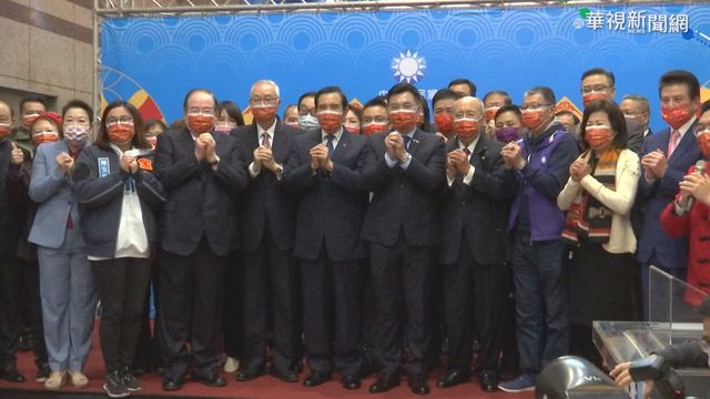 王不見王? 國民黨團拜.朱立倫未現身