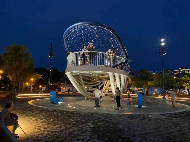 大魚的祝福成為IG打卡熱點。(台南市觀光局提供)