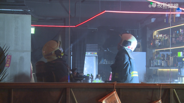疑油鍋加熱不慎竄火 萬華餐酒館火警