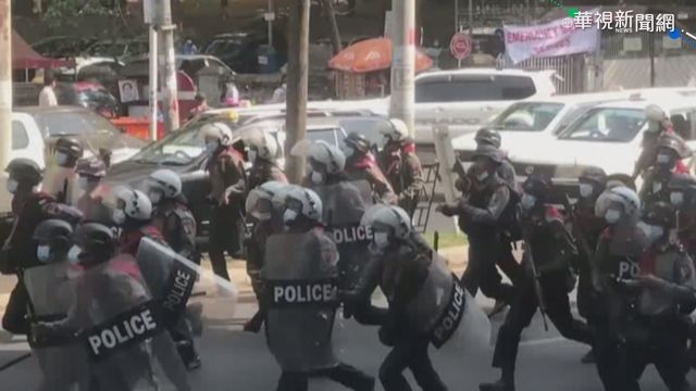 緬甸鎮壓又開槍 至少1傷逾470人被逮