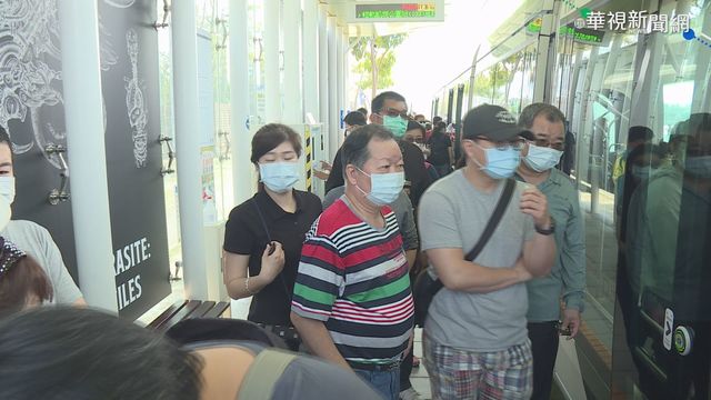 228連假瘋出遊! 高雄輕軌運量大增