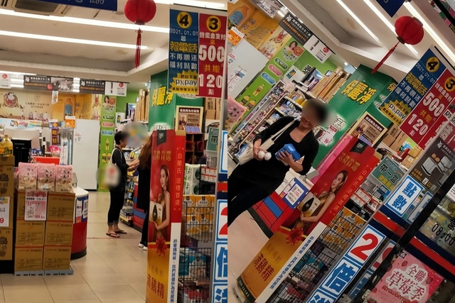 婦人沒戴罩想逛賣場！遭攔竟嗆：我不講話可以吧？