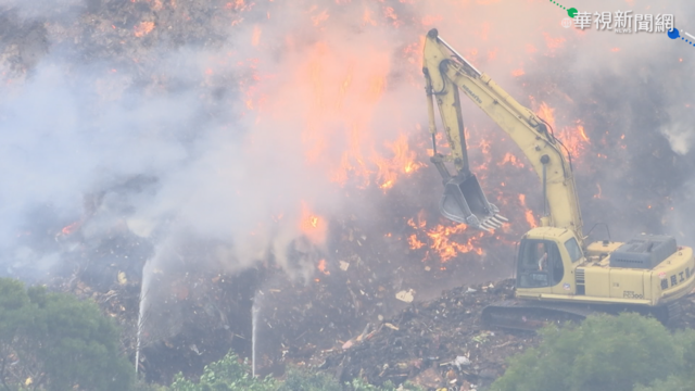 八里掩埋場狂燒 臭味.空汙影響北桃園