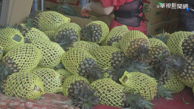力挺台灣鳳梨 民進黨揪27家企業社團認購60公噸
