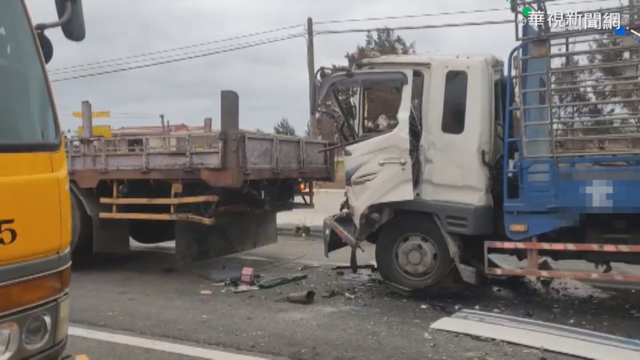 台61線又車禍 砂石車駕駛疑恍神釀禍