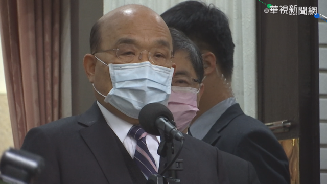 再被問疫苗接種意願 蘇貞昌重申:沒人敢打我先打