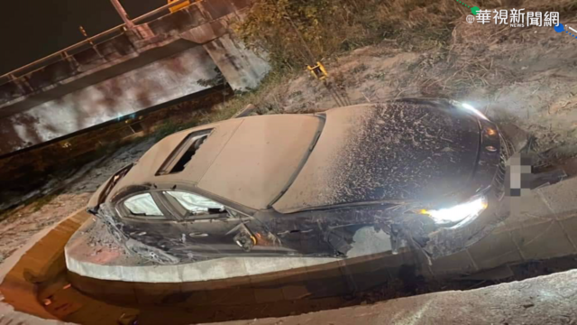 ｢海神｣國道衝出邊坡 擦撞賓士駕駛命危