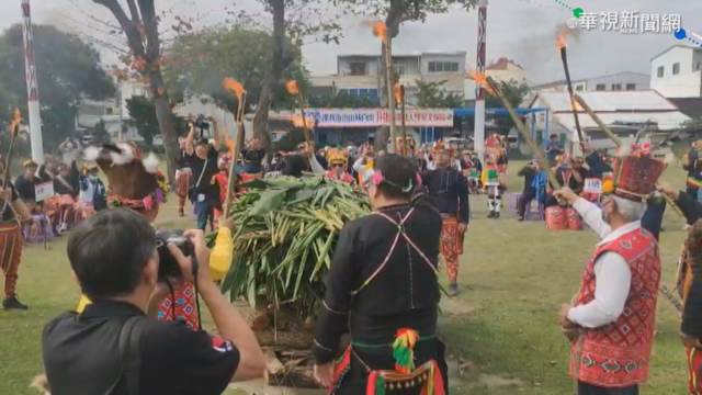 原民升狼煙吟唱古謠 聲援狩獵釋憲案