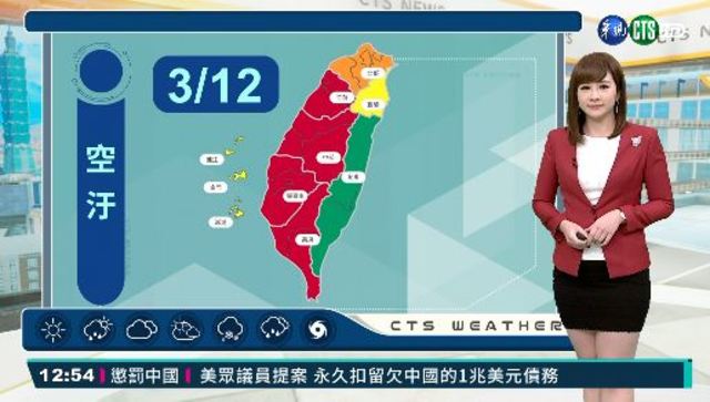 東北季風影響到週日 新竹以南空汙亮紅燈