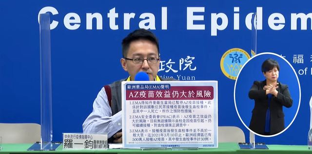 歐10國緩打AZ疫苗 羅一鈞回血栓之亂:黃種人機率低