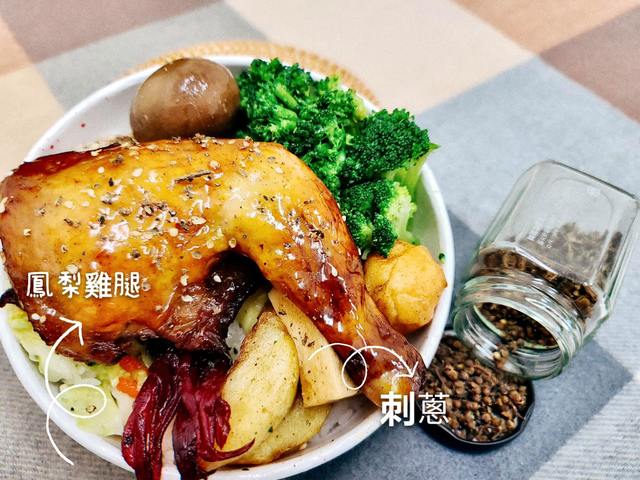 台鐵挺鳳梨一波 推「鳳梨雞腿便當」