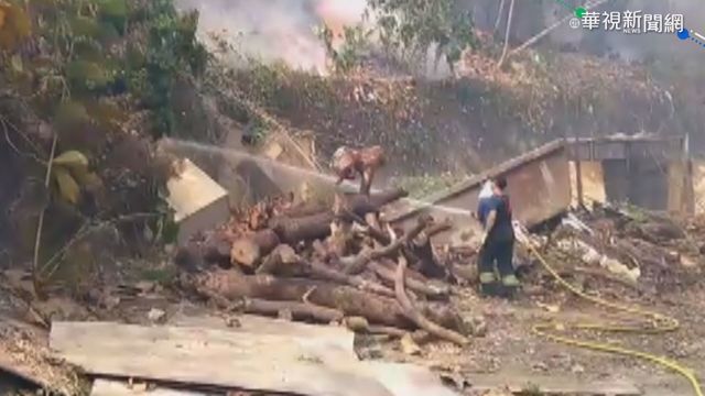 南投單日37起火災創紀錄 消防隊累翻