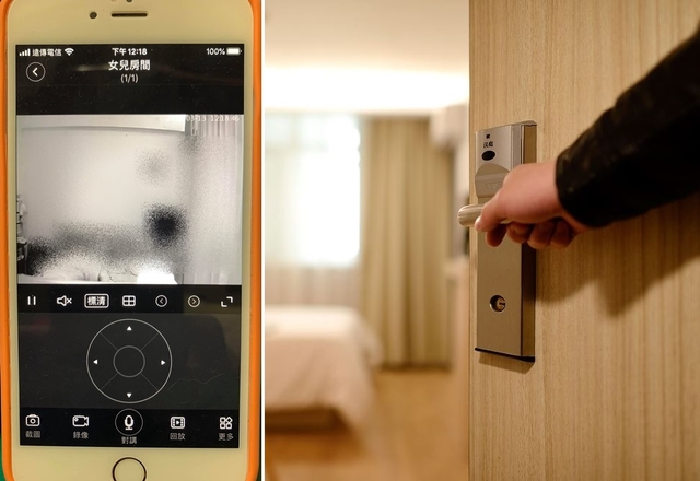 8歲女兒房裝監視器！爸看鏡頭發現小孩「躲在死角睡覺」