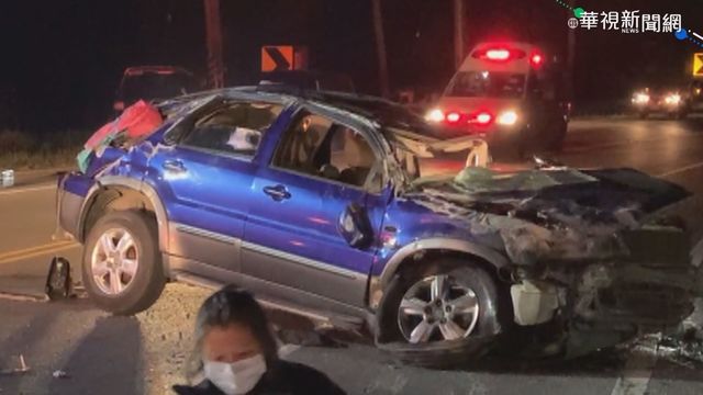 柔道國手出遊車禍 自撞邊坡1死5傷