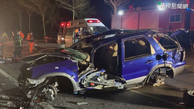 台11線自撞1死5傷 柔道國手酒測值0.55