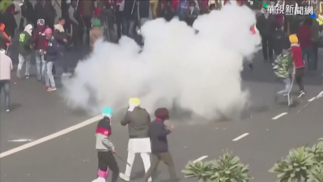 抗議農改法案 印度農民街頭爆衝突